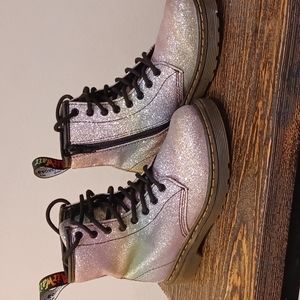 Dr. Martens glitter boots size 1